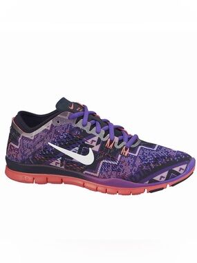 Nike Women Free TR Fit 4 Print Nordic Hyper Grape Running Training